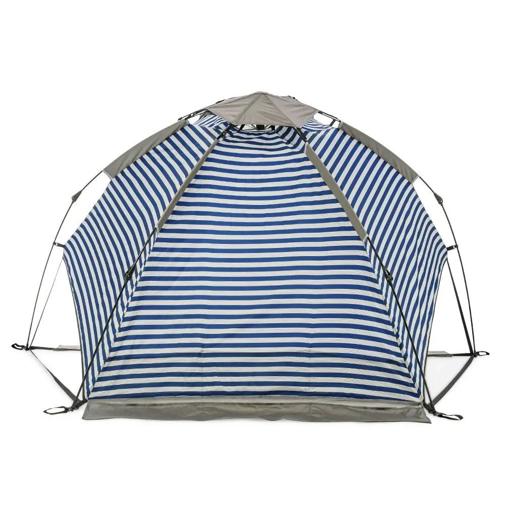 Life! Airlie 240x120cm Beach/Outdoor UV Sun Canopy Tent Shelter Retro NVY Stripe