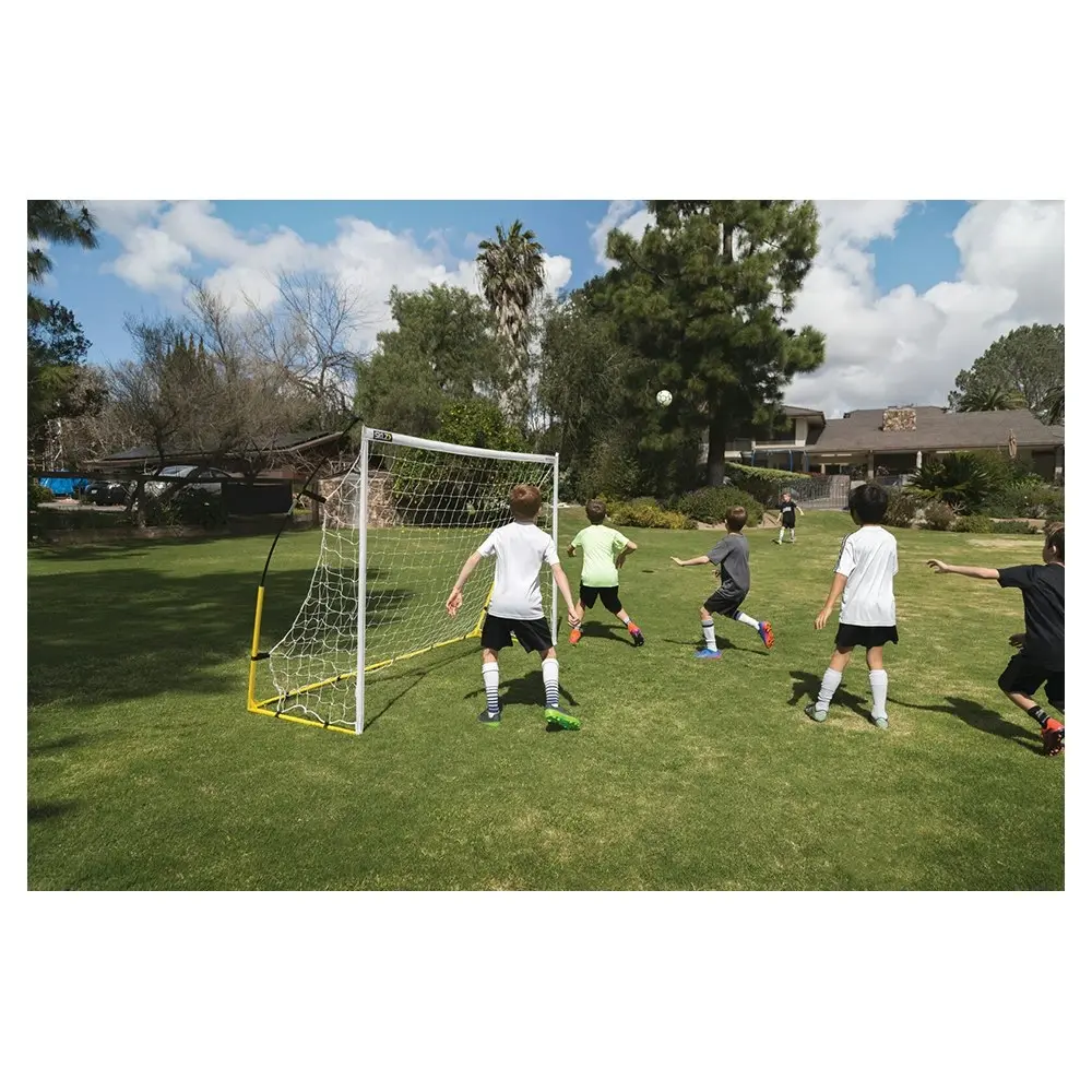 SKLZ 8' Quickster Lightweight Easy Setup Portable Soccer Training Goal/Net