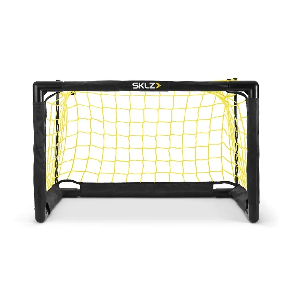 SKLZ 22in Pro Mini Soccer Indoor Sports Goal Practice Net w/Soft Soccer Ball Set