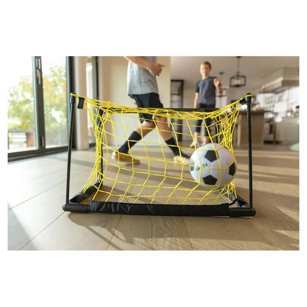 SKLZ 22in Pro Mini Soccer Indoor Sports Goal Practice Net w/Soft Soccer Ball Set