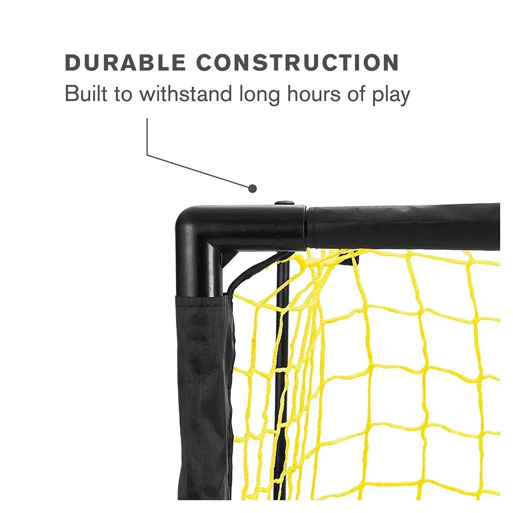 SKLZ 22in Pro Mini Soccer Indoor Sports Goal Practice Net w/Soft Soccer Ball Set