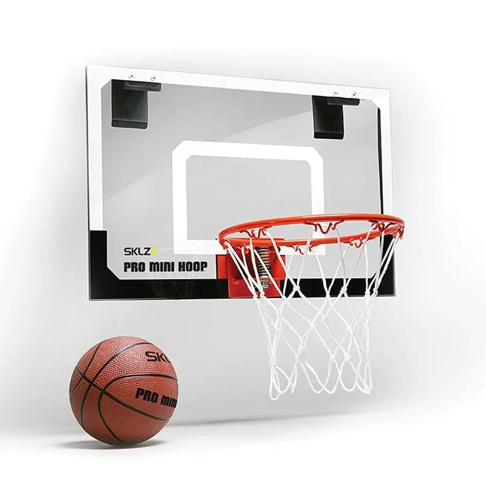 SKLZ Pro Mini 45.72cm Basketball Hoop Indoor Backboard w/ Ball Original Edition