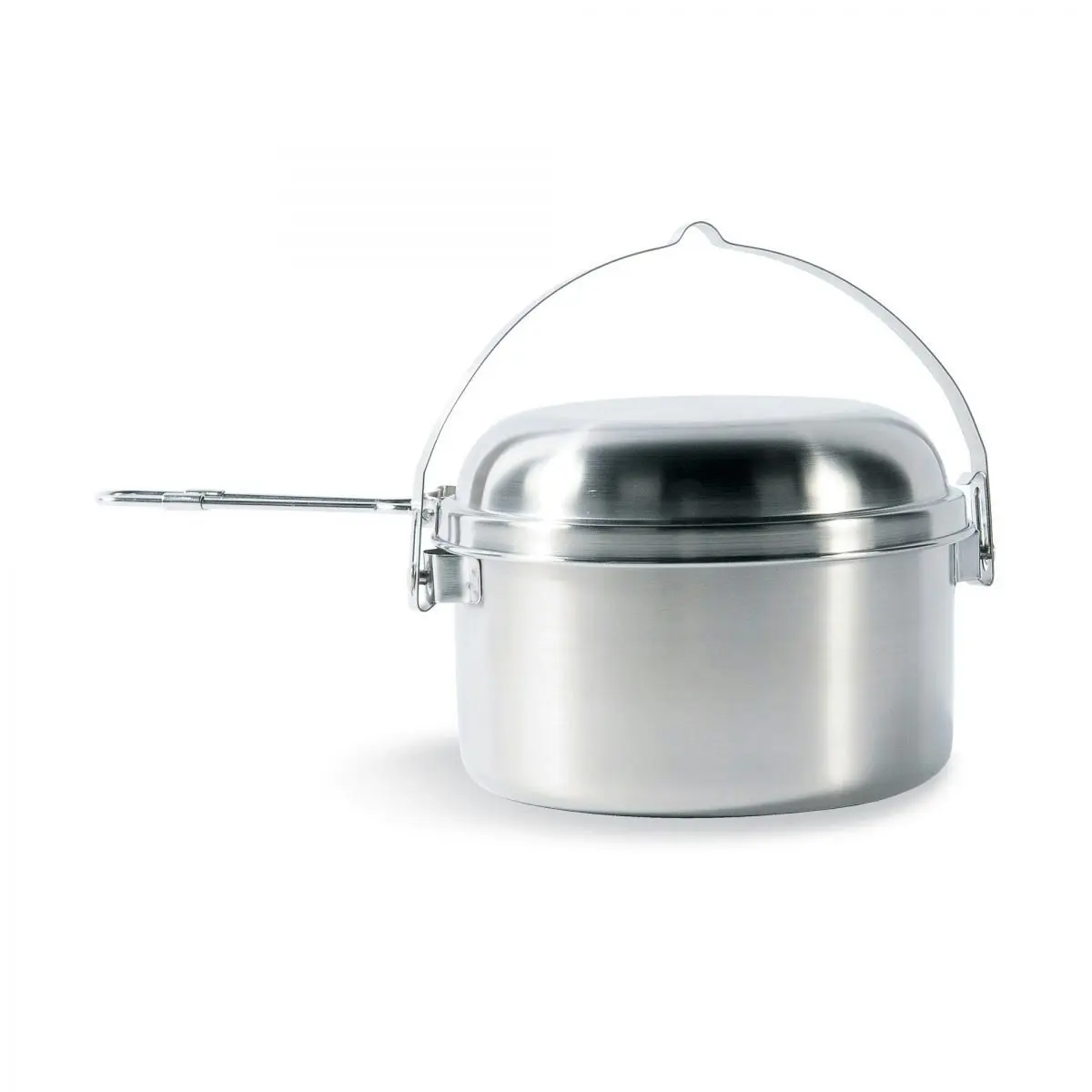 Tatonka Scout Kettle Pot & Frypan Cookware Set 1.6L Stainless Steel/Lightweight