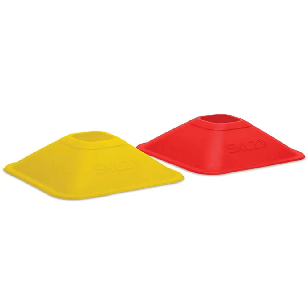 20pc SKLZ Mini Training Cones Soccer/Sports Markers w/ Carry Strap Yellow/Red