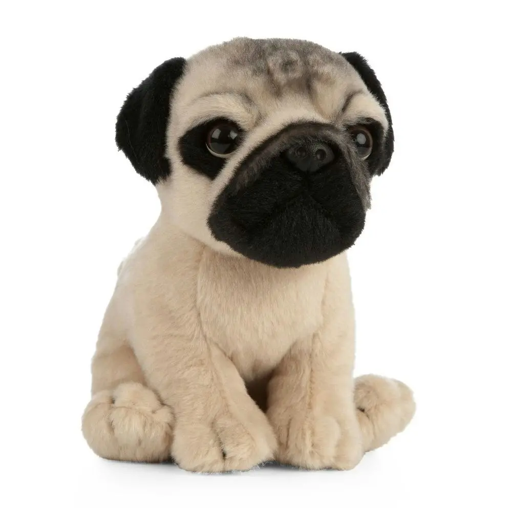 Living Nature Pug Puppy 16cm Soft Stuffed Animals Toys Baby/Infant/Children 0m+