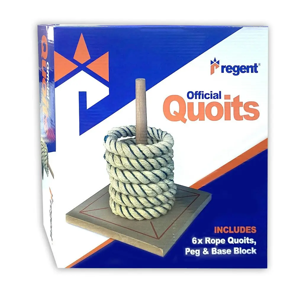 Regent Quoits Set Ring Toss Kids/Children Family Entertainment Party Gun Game