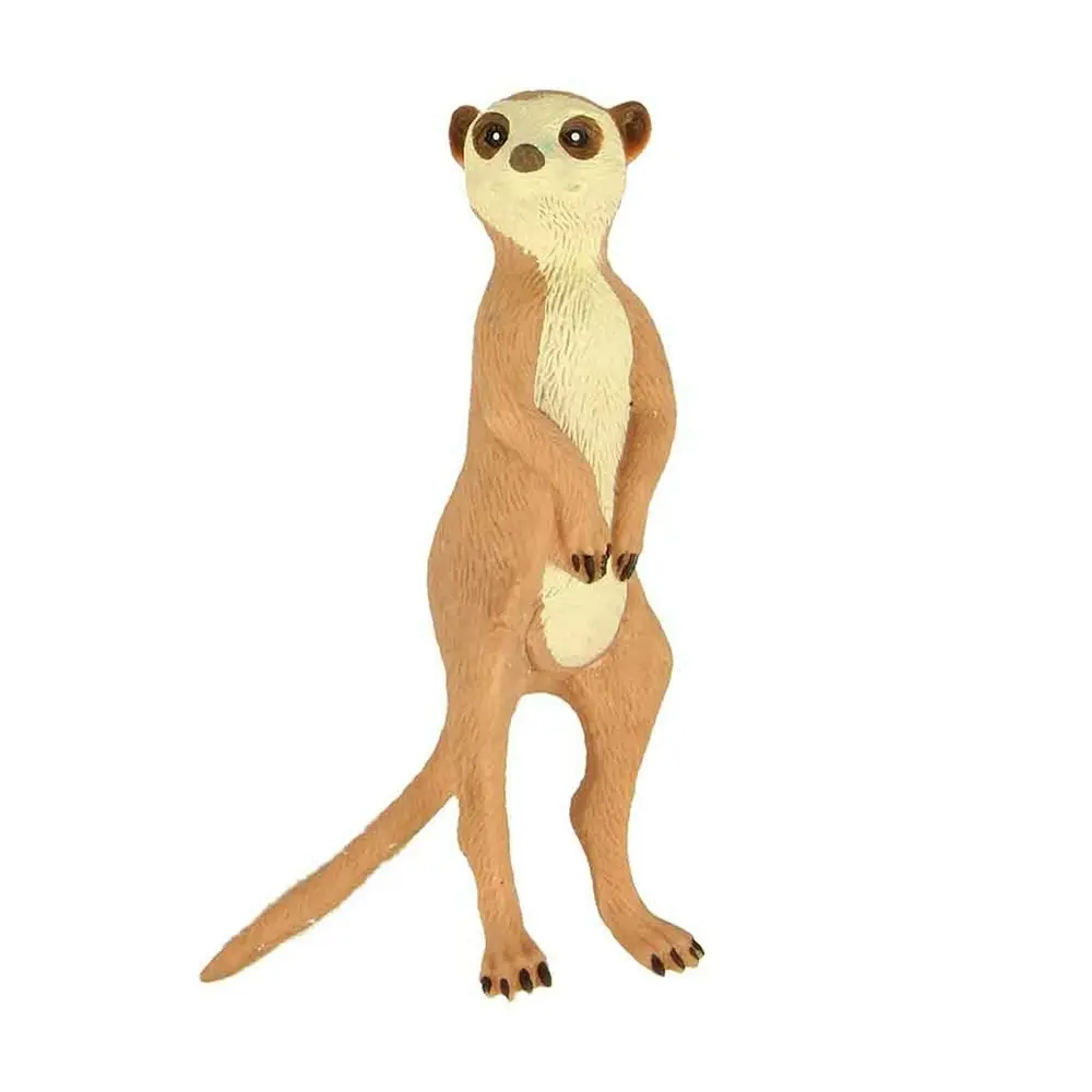 3x Fumfings Animal Stretchy Beanie Meerkat 17cm Sensory Soft Hand Toys 3y+ Kids