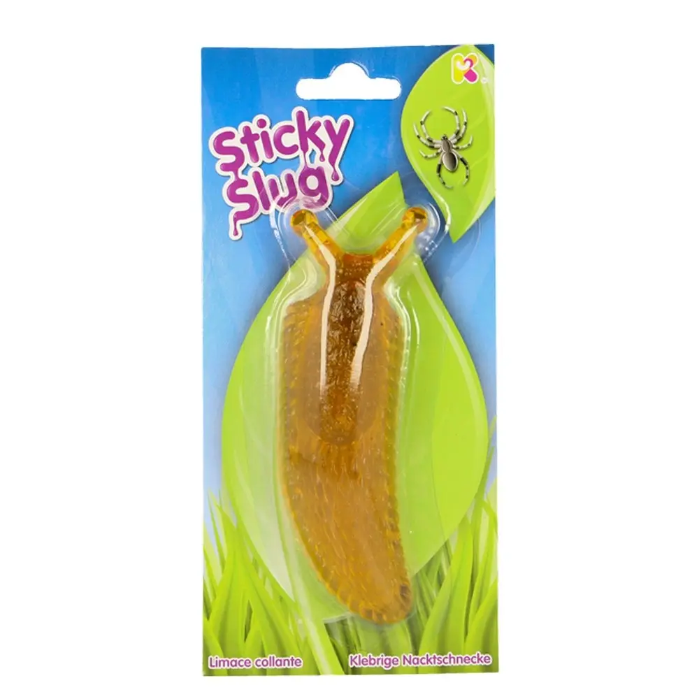 3x Fumfings Animal Sticky Slug 19cm Stretch Prank 3y+ Toys Kids/Children Assort