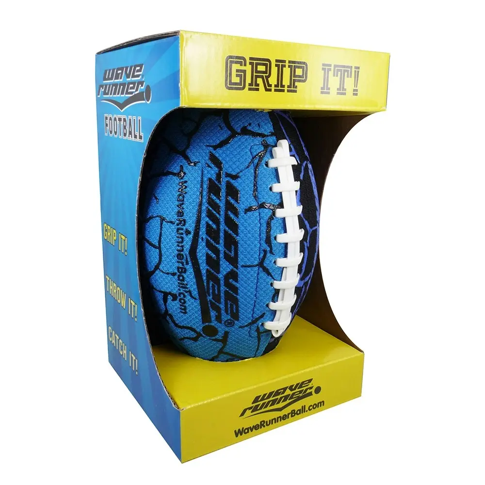 Wave Runner 17cm Grip It Football Beach/Pool Waterproof Outdoor Ball Toy Assort.