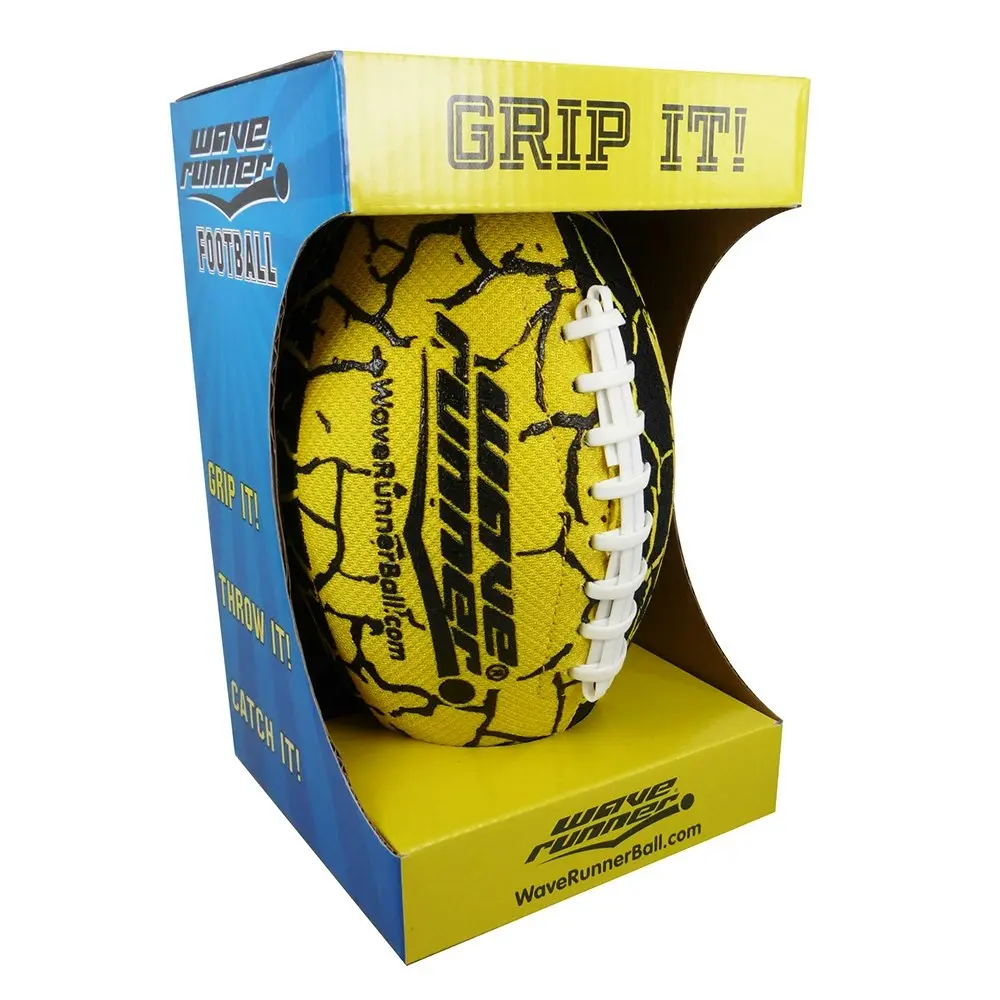 Wave Runner 17cm Grip It Football Beach/Pool Waterproof Outdoor Ball Toy Assort.