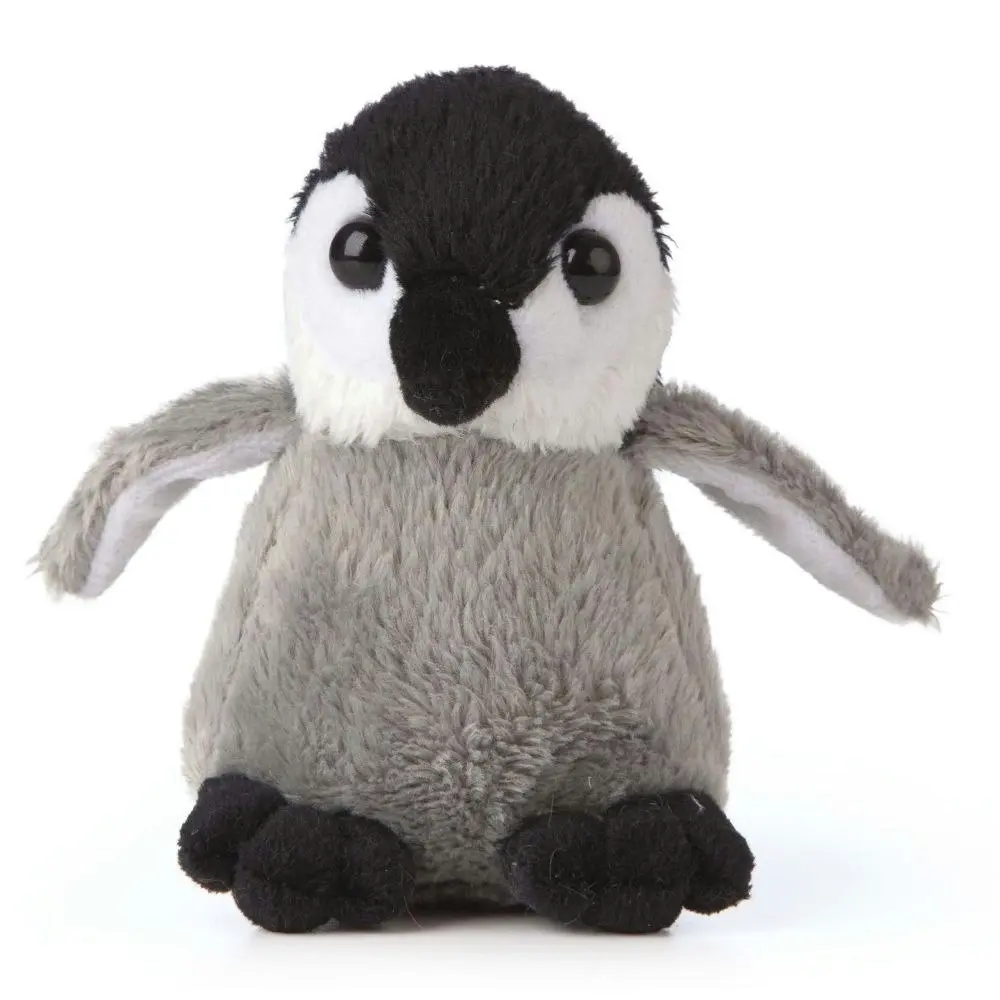 Living Nature SMOLS 15cm Naturli Penguin 0m+ Animal Plush Stuffed Toy Kids Black