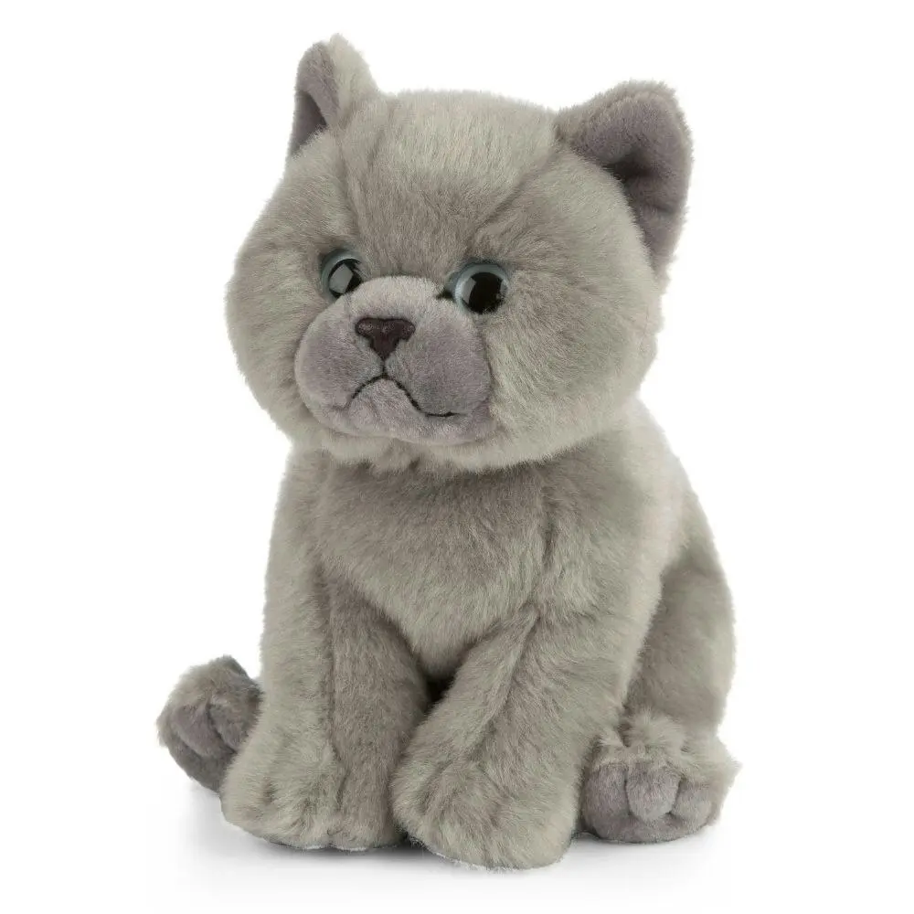 Living Nature British Grey Shorthair Kitten 16cm Toys Baby/Infant/Children 0m+