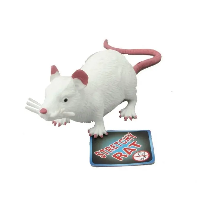 3x Fumfings Animal Stretchy Beanie Rat 18cm Animal 3y+ Prank Toys Kids Assorted