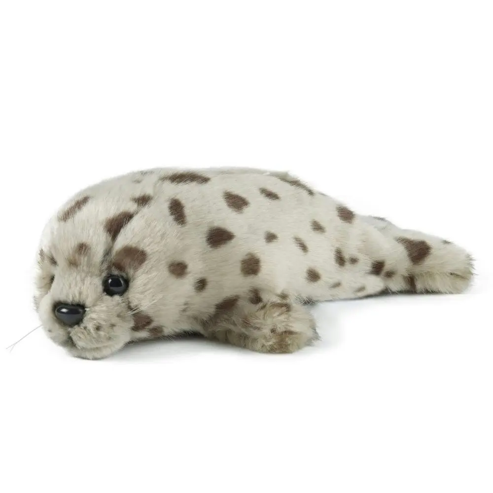 Living Nature Common Seal Pup 22cm Soft Stuffed Animal Plush Toy Infant/Baby 0m+