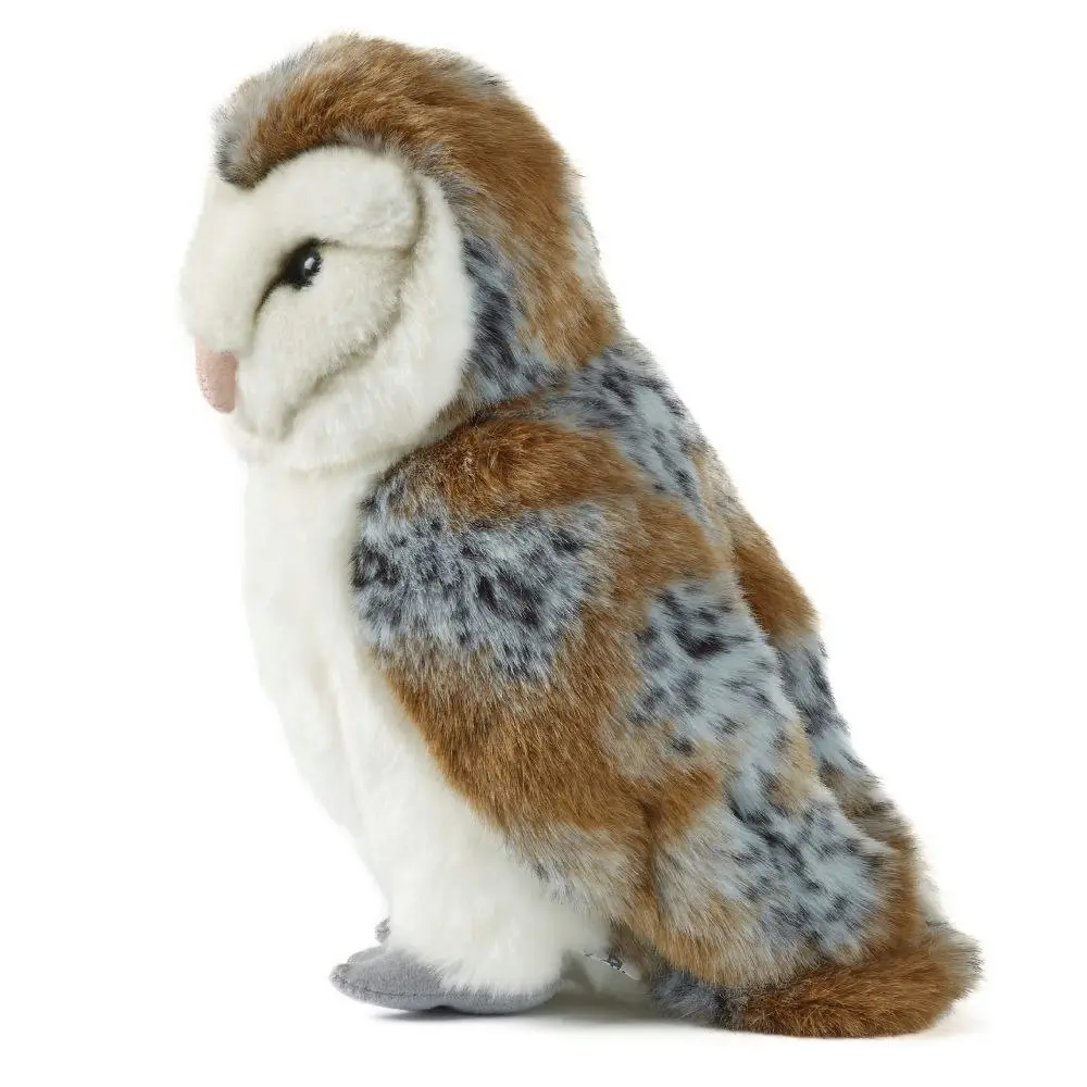 Living Nature Barn Owl Large 30cm Soft Stuffed Animals Plush Toy Infant/Baby 0m+