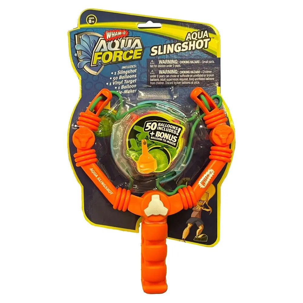 Wham O Aqua Force Water Balloon Slingshot Assorted Outdoor Kids Playing Toy 8+