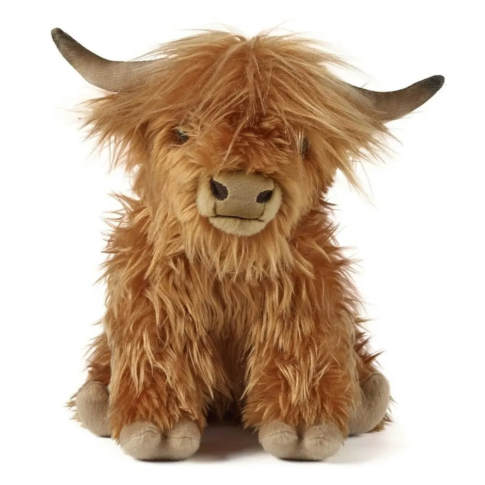 Living Nature Naturli Highland Cow Sound 24cm Stuffed Plush Children/Baby 0m+ L