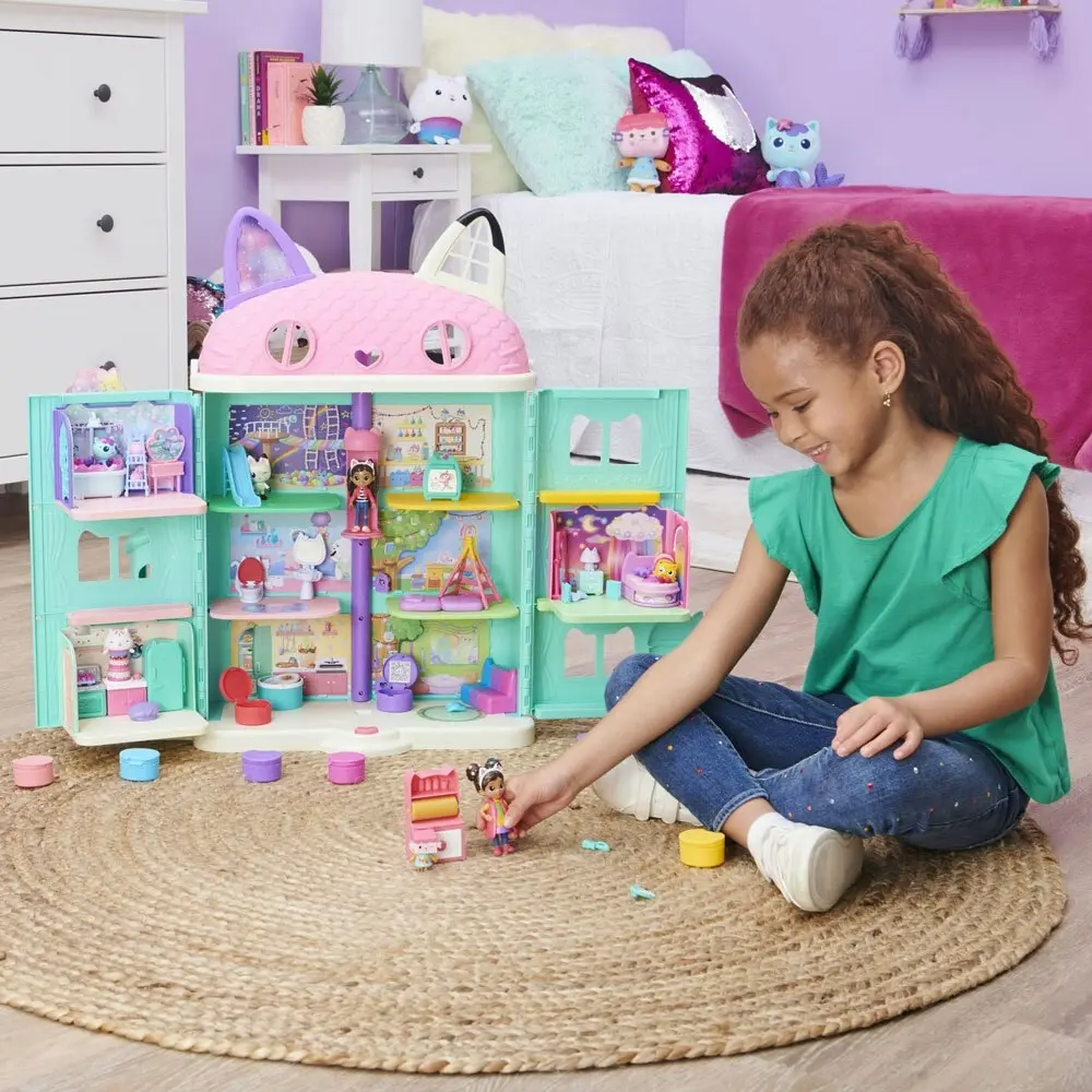 Gabby's Dollhouse 60cm Gabby's Purrfect Dollhouse Kids/Childrens Playset Toy 3+