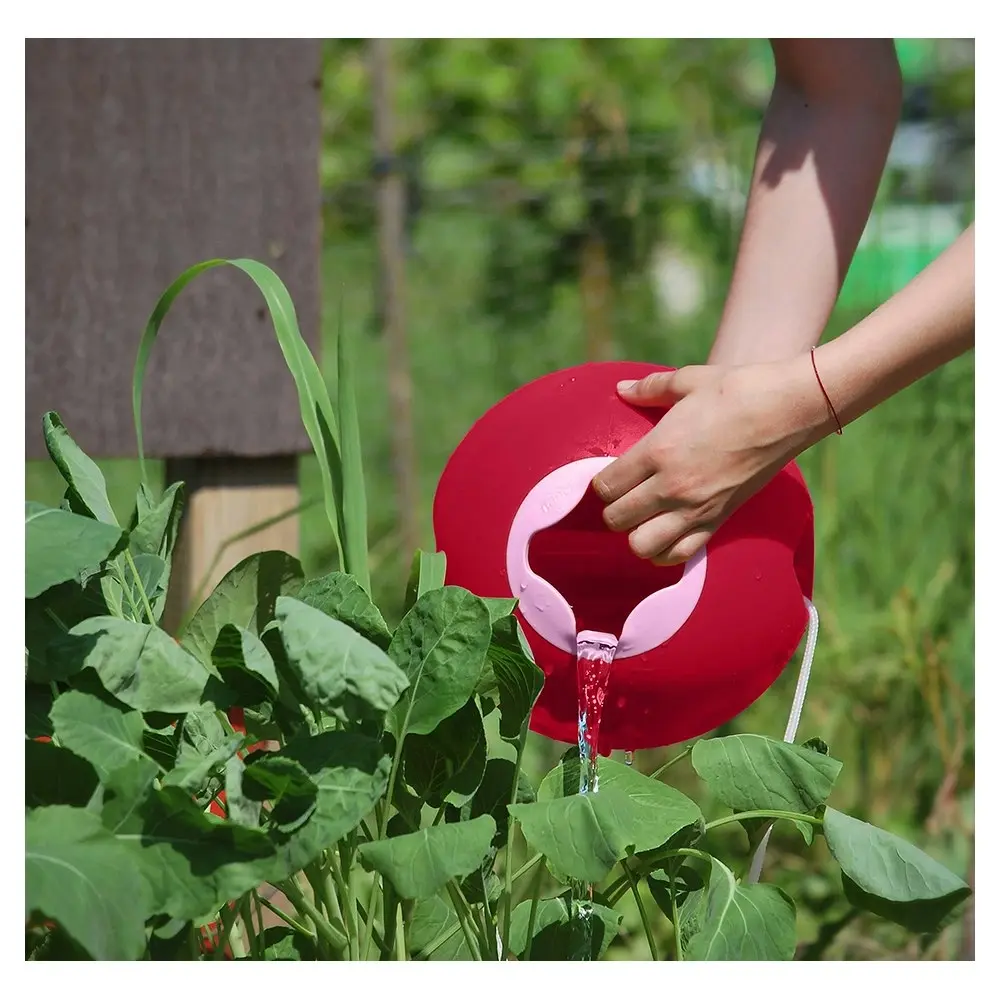 Quut Ballo 20cm Beach/Sand/Bath Toys Water Bucket for Kids Cherry Red/Sweet Pink