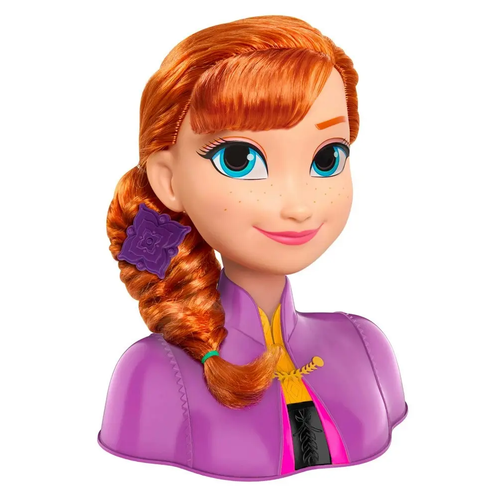 14pc Disney Frozen Basic Anna Styling Head Doll 3y+ Kids/Children Fun Play Toy