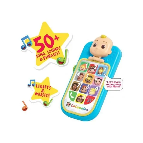 CoComelon My First Phone Kids 18m+  Educational Interactive Numbers Sound Toy