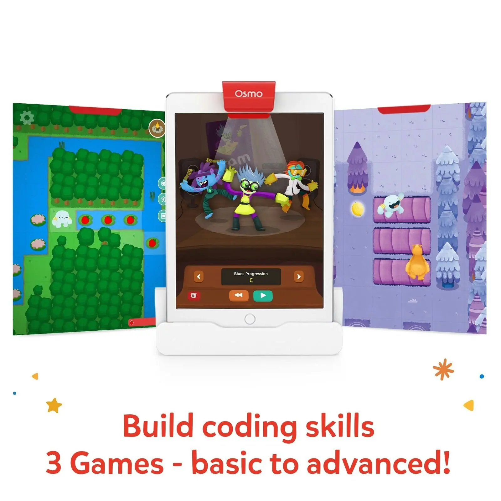 Osmo Coding Starter Kit Kids Educational Programming Learning Game for iPad 5y+