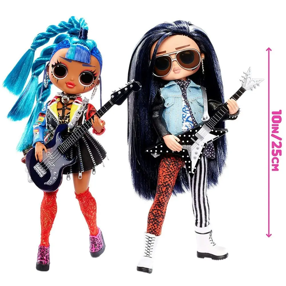 2pc L.O.L Surprise OMG Remix Pack Punk Grrrl & Rocker Boi Kids/Children 6y+ Toy