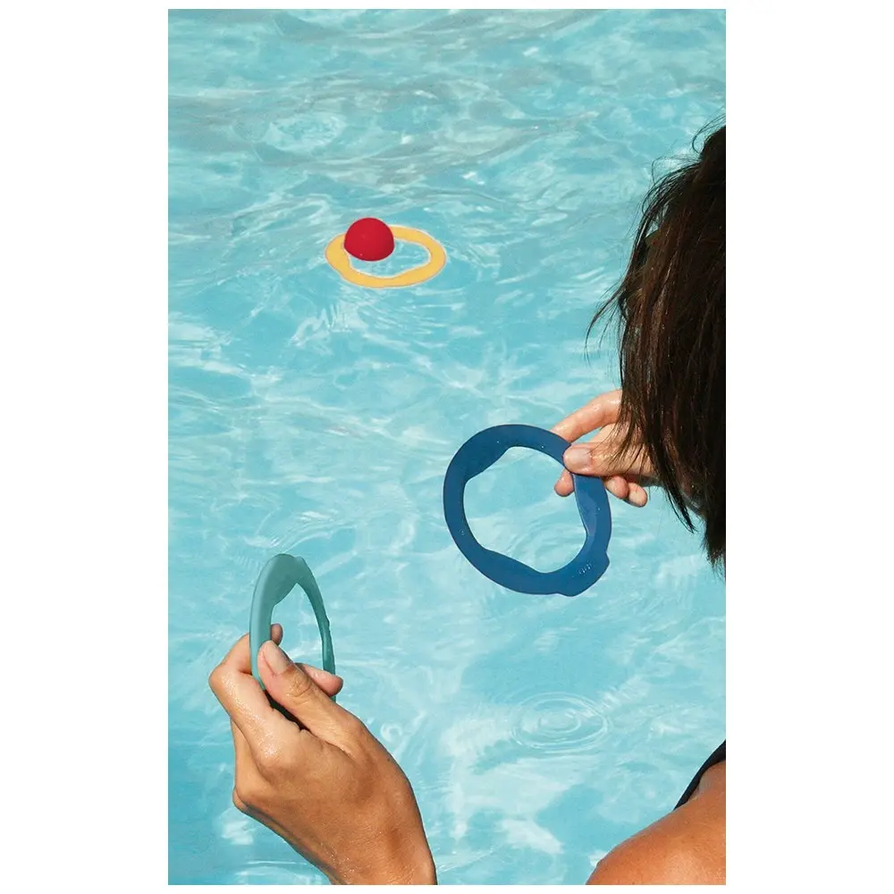 7pc Quut 15.7cm Ringo Bath/Beach Sand Water Toys Rings/Ball for Kids/Baby 0m+