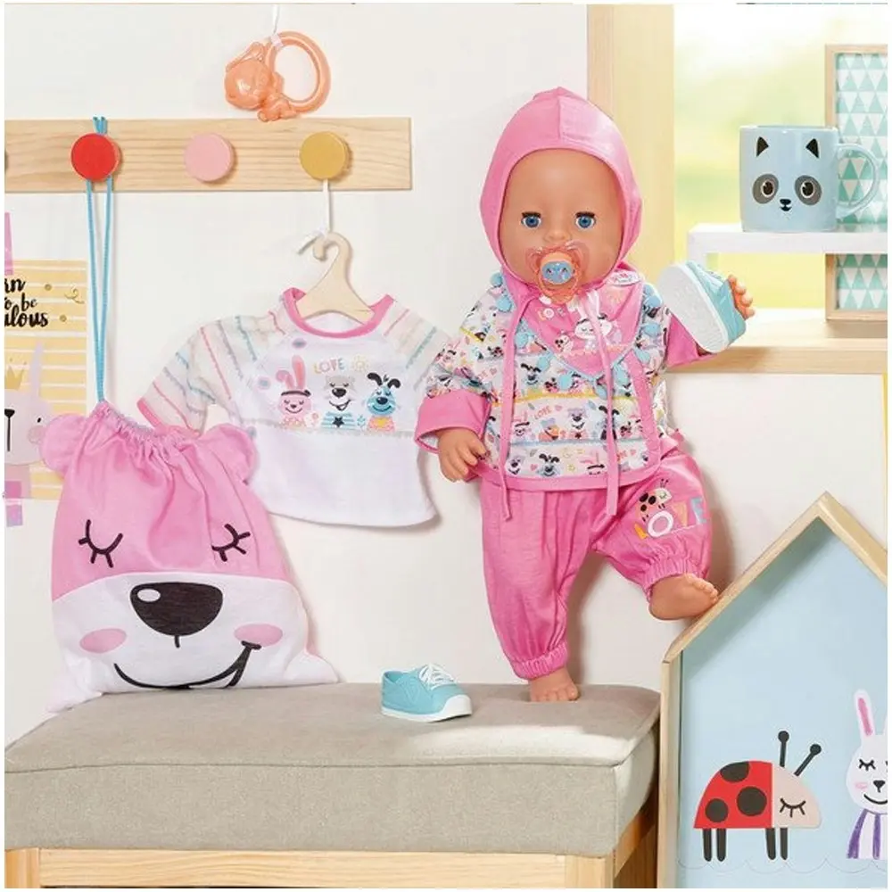 Baby Born Deluxe First Arrival Outfit/Clothes Set for 43cm Dolls Kids 3y+ Toy