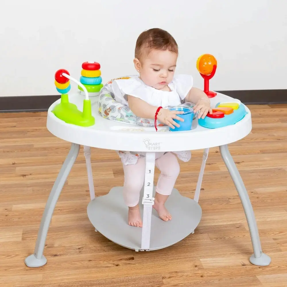 Baby Trend Smart Steps 3 in 1 Bounce N Play Activity Center Woodland Walk 6m+