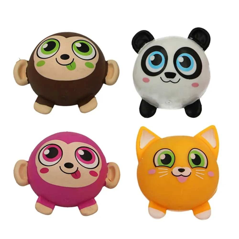 2x Fumfings Novelty Cute Squeezy Animals 7cm Zoo Squishy Play Toys Kids 3y+ Asst