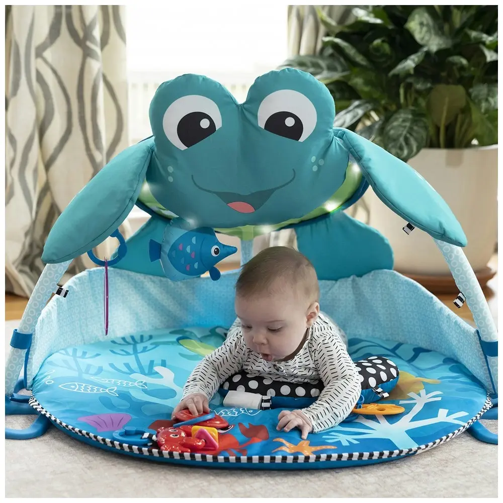 Baby Einstein Neptune Under the Sea Lights & Sounds Activity Gym Floor Playmat