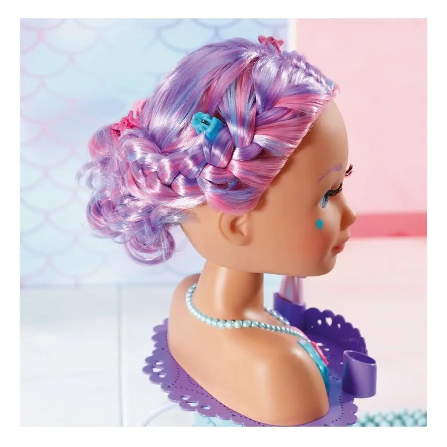 Baby Born 27cm Mermaid Kids/Childrens Styling Doll Head w/Electronic Shower 3y+