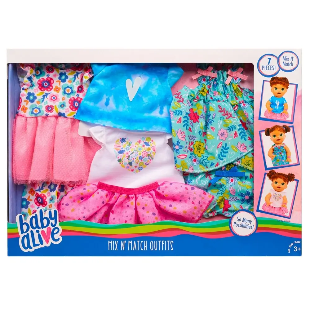 Baby Alive Mix 'N Match Wave 2 30-36cm Doll Clothing Accessories Dress Up Set