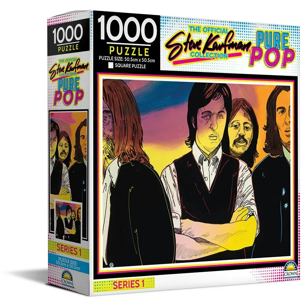 1000pc Steve Kaufman Pure Pop Retro Art 50.5cm Series 1 Jigsaw Puzzle Assorted