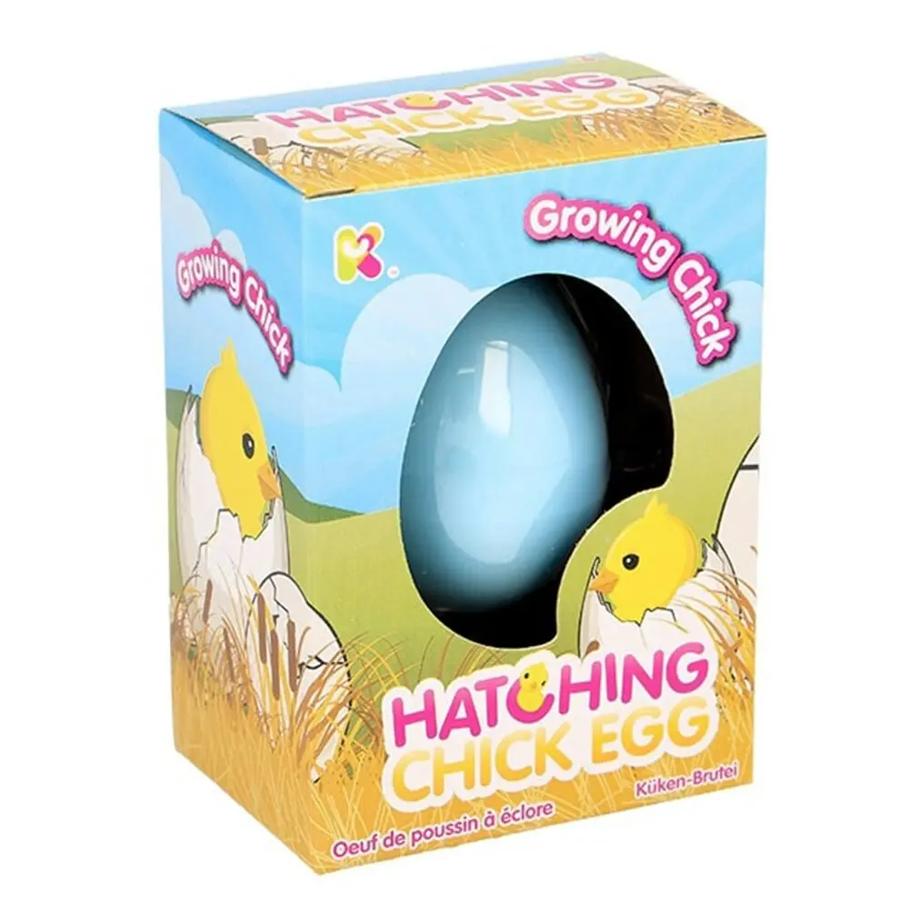 3x Nurchms Small Chick Hatching Eggs 11cm Collectibles Animal Fun Toy Kids Asst