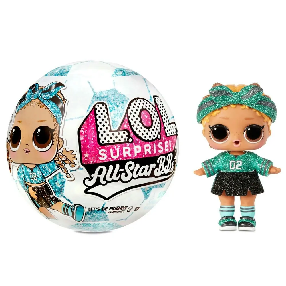 L.O.L Surprise All Star B.B.S Soccer Doll Collectable Figure Toy Kids 4y+ Asst.