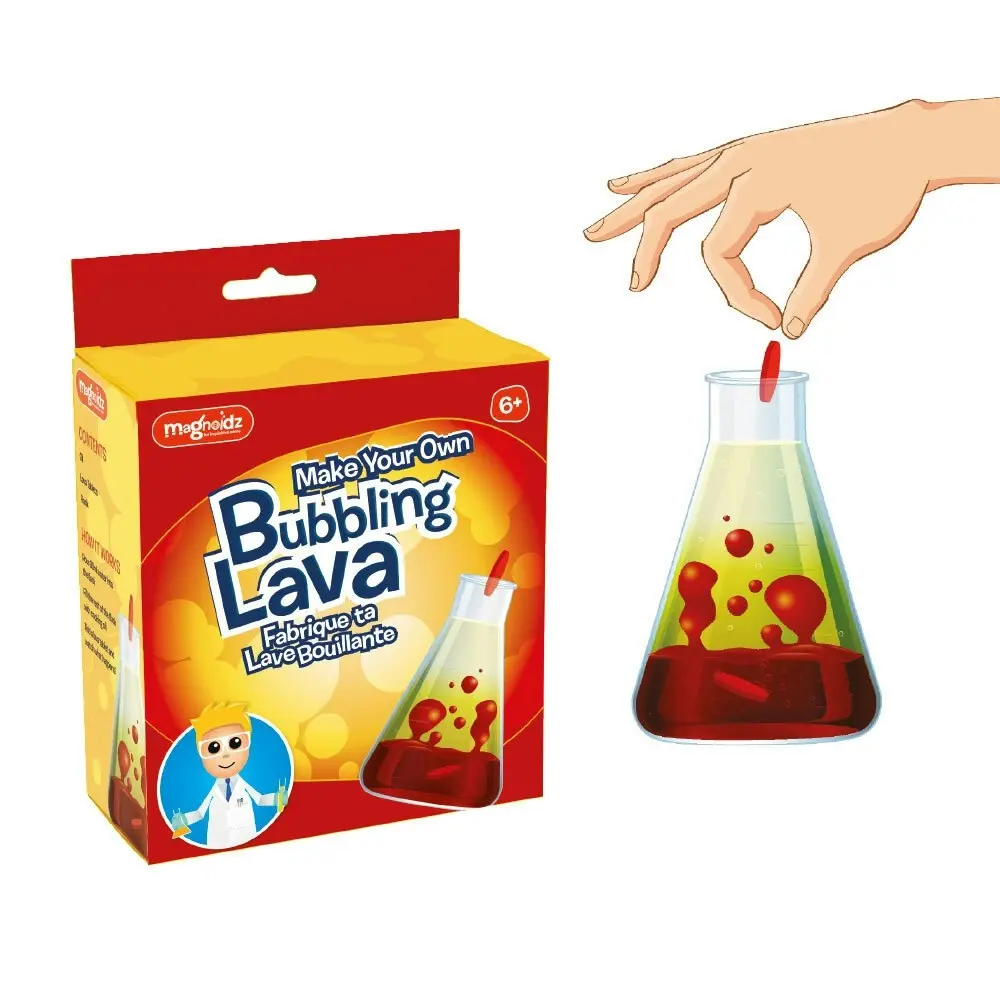 Magnoidz Bubbling Lava Experiment Kit 17cm Kids/Children 6y+ Learning Science