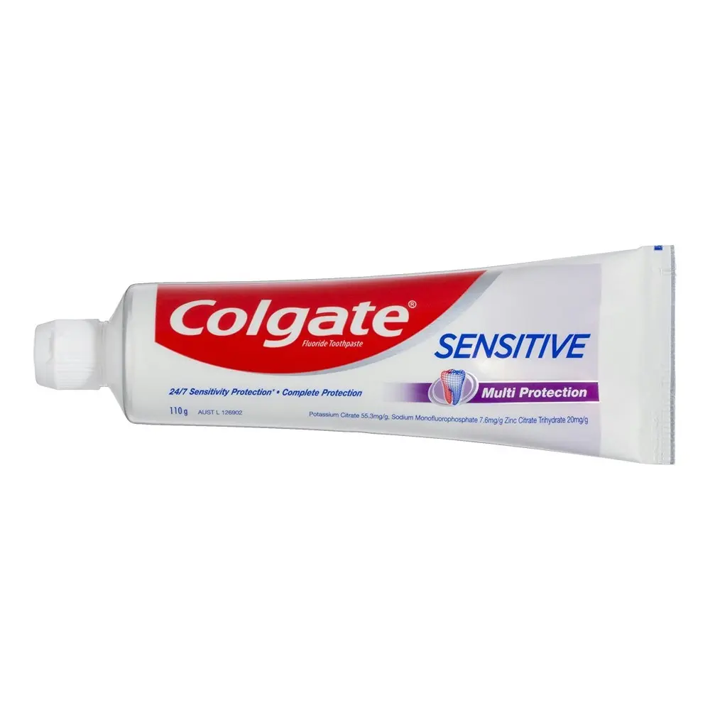 3x Colgate 110g Sensitive Fluoride Toothpaste Dental/Oral Care Multi Protection