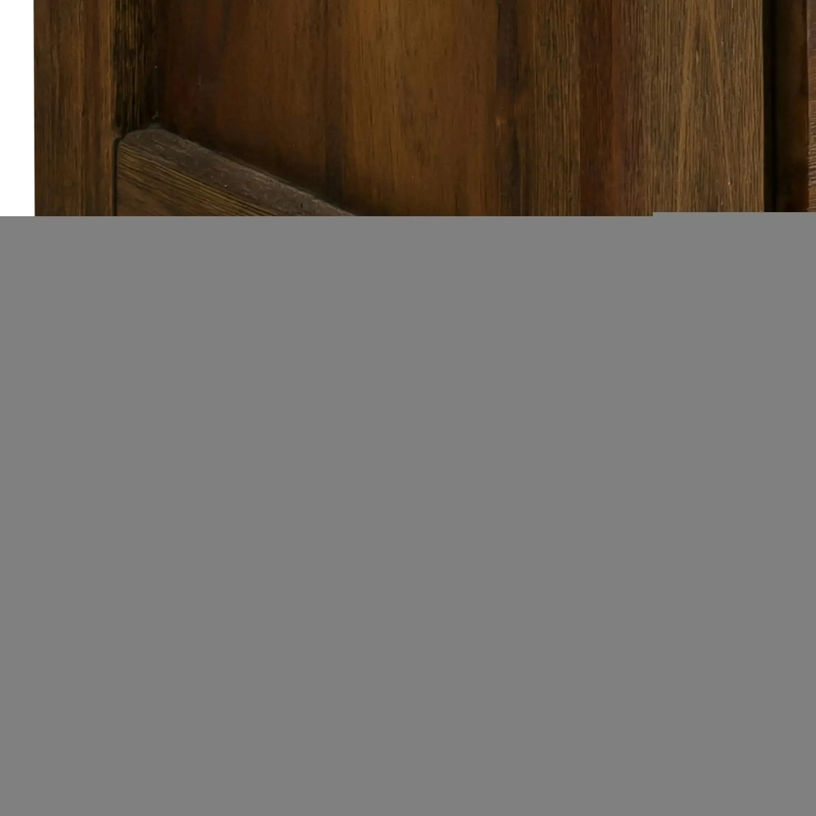 Buffet Sideboard in Chocolate Colour Constructed with Solid Acacia Wooden Frame Storage Cabinet with Drawers