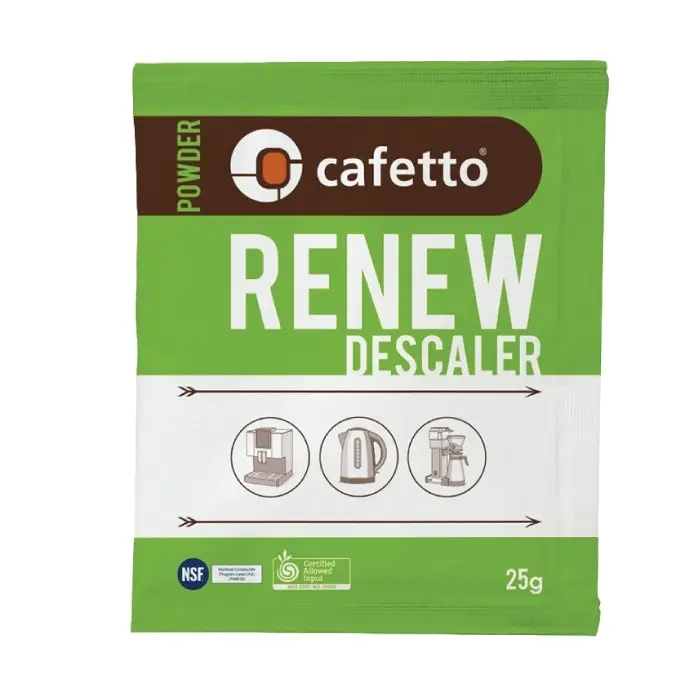 Cafetto RENEW DESCALER ESPRESSO MACHINE DESCALER - 1 25g Sachet