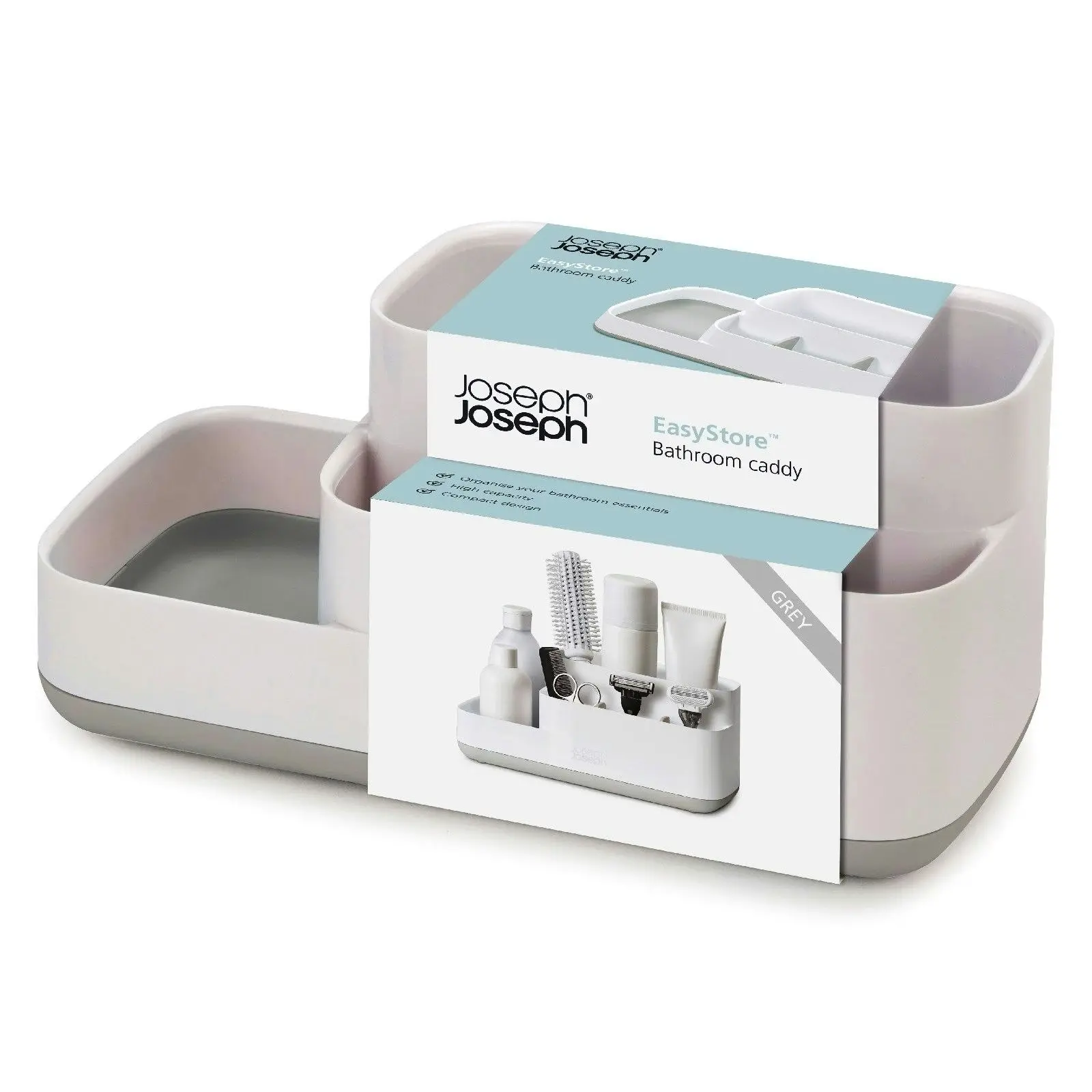 Joseph Joseph Easystore Bathroom Caddy   Grey