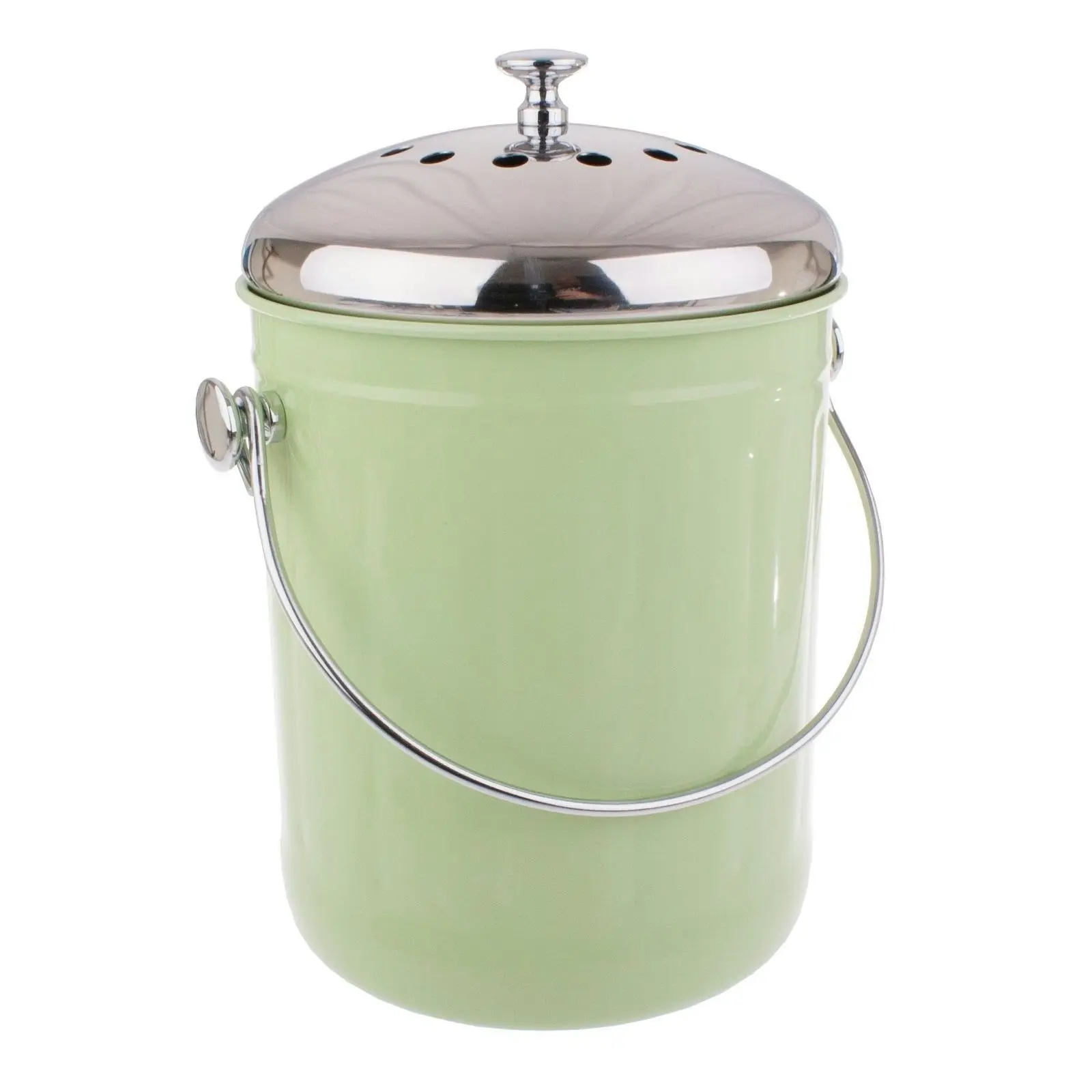 Appetito 4.5l Compost Bin   Green Or White