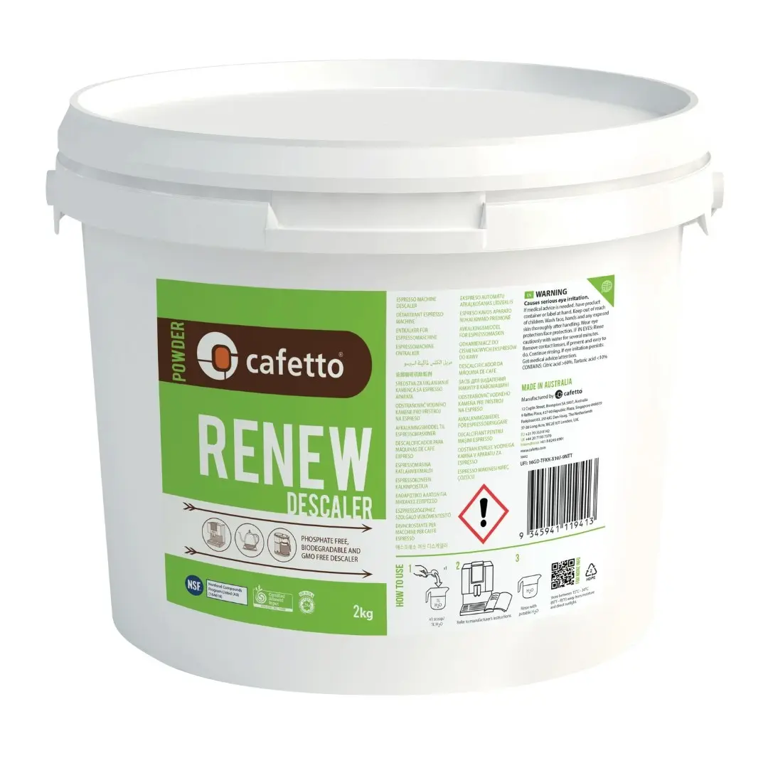 Cafetto Renew Coffee Machine Descaler 2kg