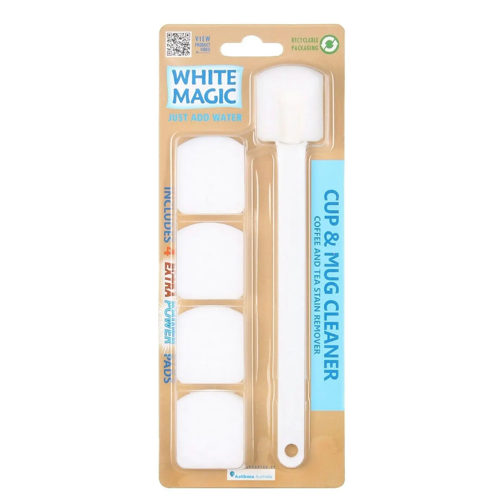 White Magic Cup And Mug Cleaner   5 Pads