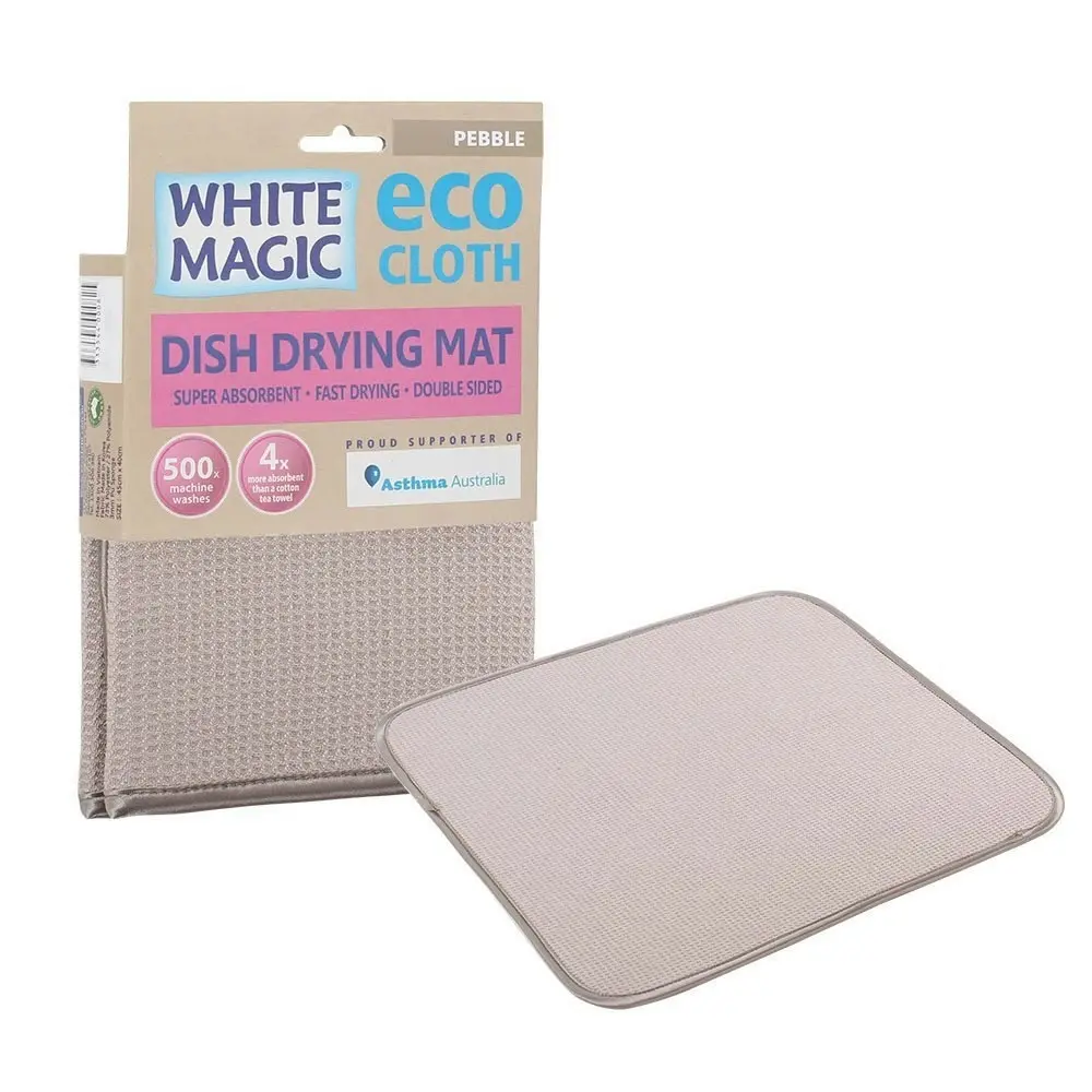 White Magic ECO CLOTH DISH DRYING MAT 40 x 45cm