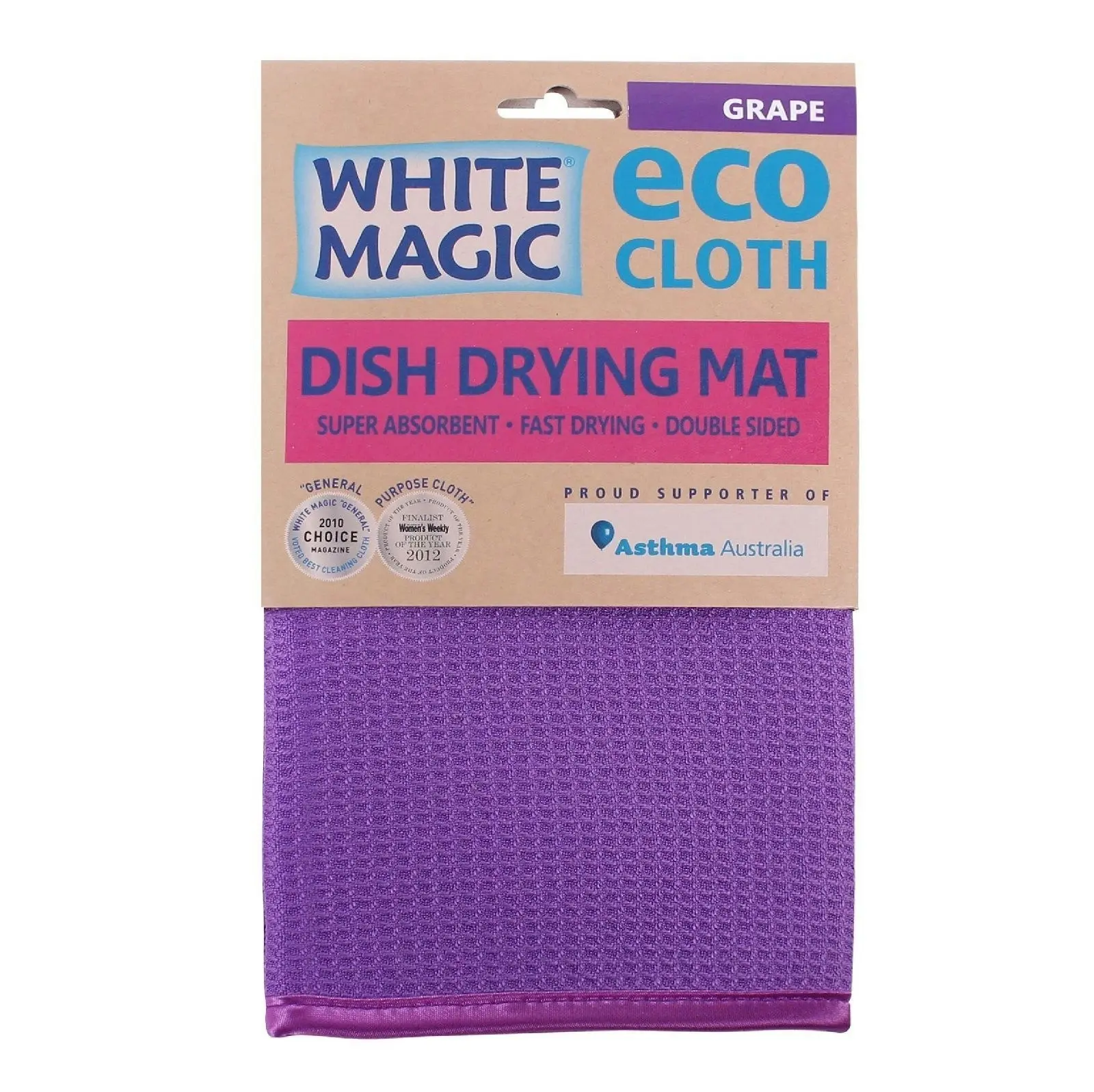 White Magic ECO CLOTH DISH DRYING MAT 40 x 45cm