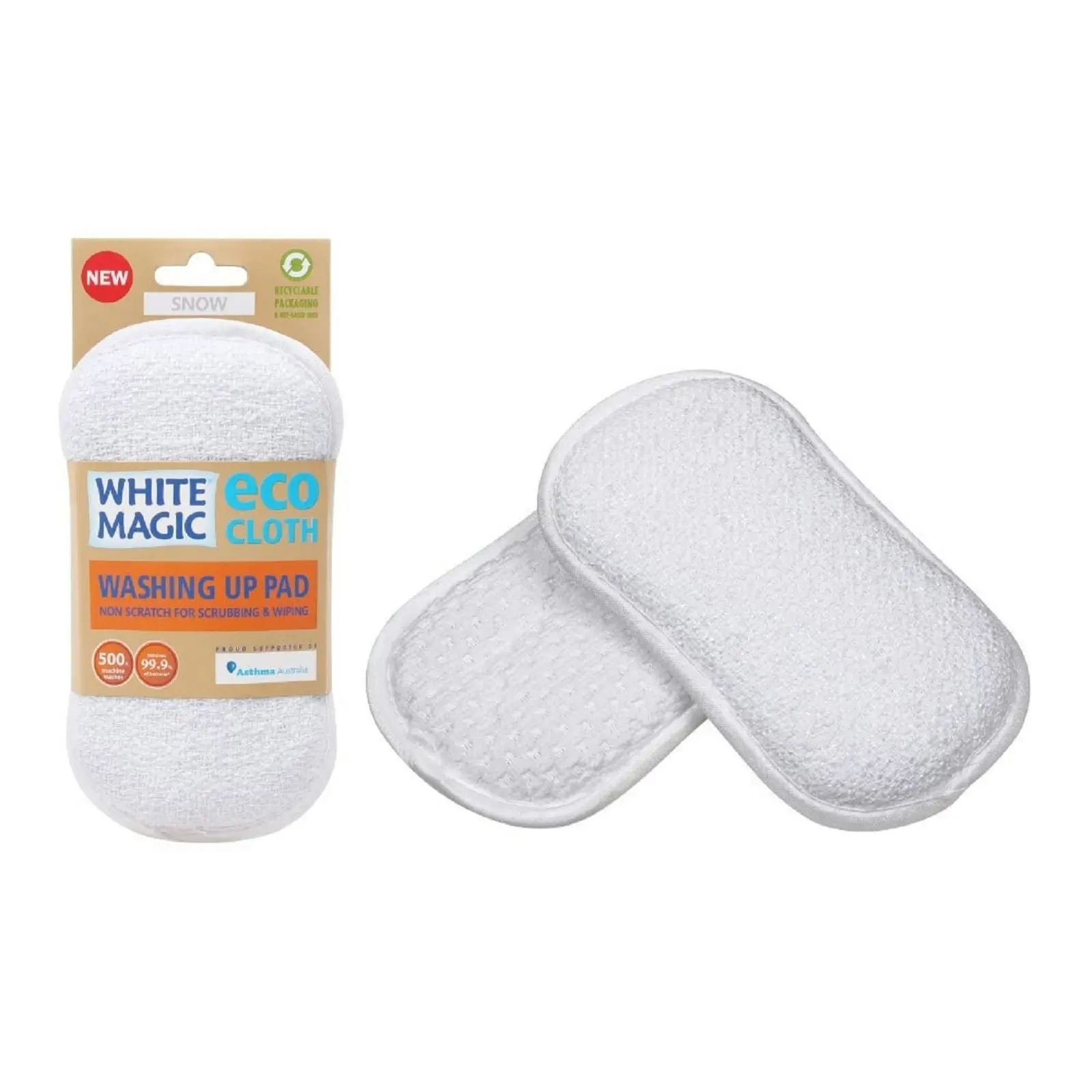 White Magic Microfibre Washing Up Pad