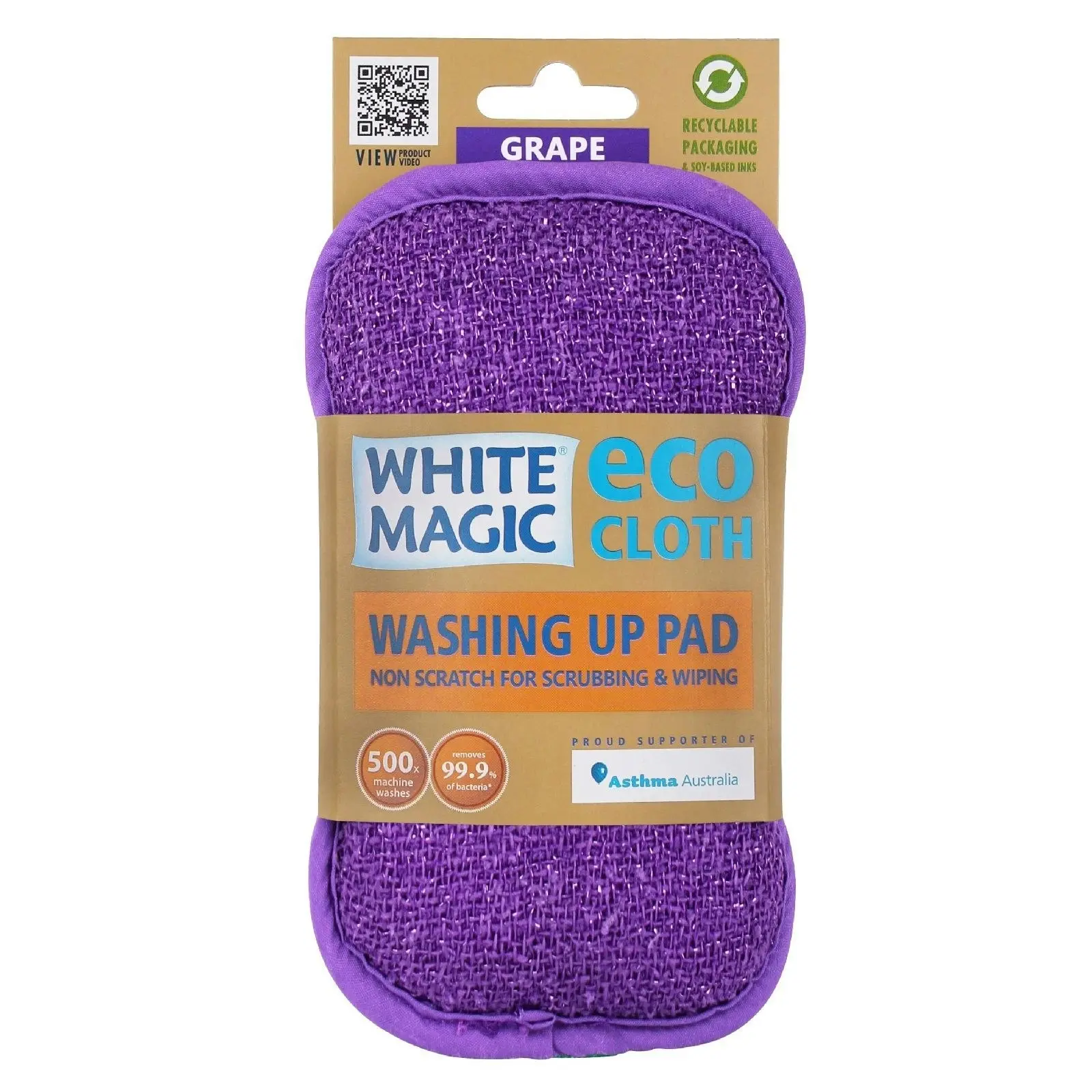 White Magic Microfibre Washing Up Pad