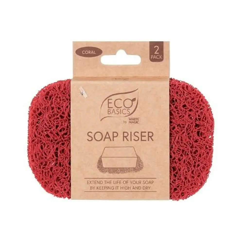 White Magic Eco Basics Soap Riser   Pack Of 2